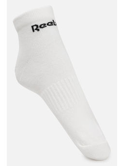 Reebok - Mens All Purpose Socks - White (Pack of 3)
