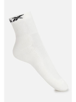 Reebok - Unisex Core Ankle Socks - White (Pack of 3)