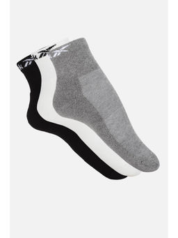 Reebok - Unisex Core Ankle Socks - Multi-Color (Pack of 3)