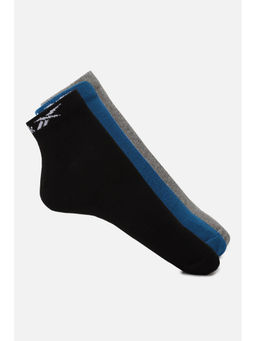 Reebok - Mens Printed Casual Socks - Multi-Color (Pack of 3)