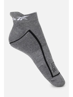 Reebok - Mens Run Lowcut Socks - Grey