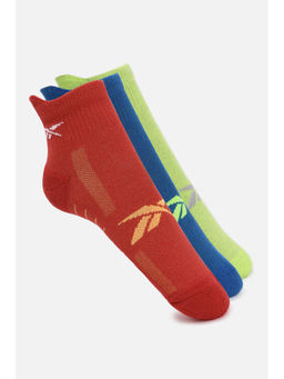 Reebok - Mens Training Ankle Socks - Multi-Color (Pack of 3)