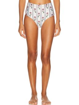 Agua by Agua Bendita - Magenta Bikini Bottom in Quebrada