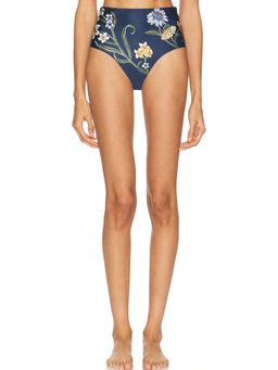 Agua by Agua Bendita - Magenta Bikini Bottom