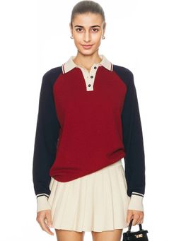 Amiya - Yale Polo Sweater