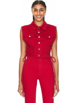 ALAIA - Eyelet Vest