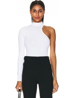 ALAIA - Cut Out Long Sleeve Bodysuit