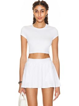 Alo - Soft Crop Finesse Short Sleeve Top