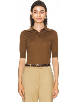 AMI Paris - Short Sleeve Polo Top