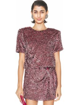 AREA - Sequin T-Shirt