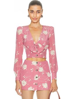 Alessandra Rich - Long Sleeve Top