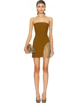 THE ATTICO - Strapless Dress