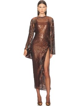 THE ATTICO - Sequins Mesh Dress