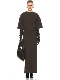 DARKPARK - Marlin Open Back Wool Dress