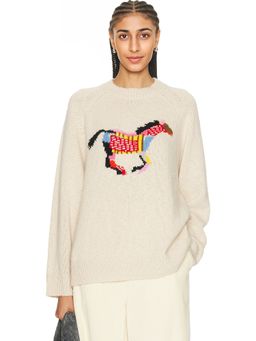 The Elder Statesman - Glacier Horse Sweater