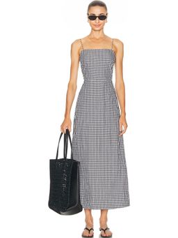Enza Costa - Textured Gingham Dress