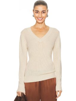 Enza Costa - Cashmere V-Neck Sweater