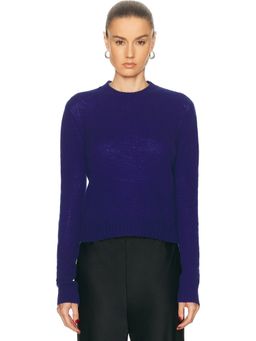 Enza Costa - Cashmere Easy Long Sleeve Crewneck Sweater