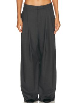Enza Costa - Easy Pleated Wide Leg Pant