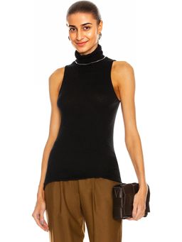 Enza Costa - Cashmere Halter Turtleneck Top