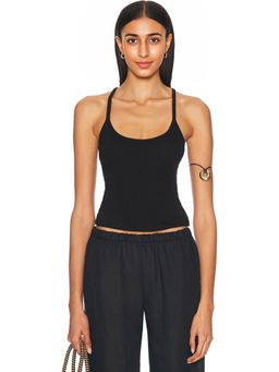 Enza Costa - Cotton Rib U Tank Top