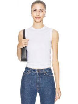 Enza Costa - Supima Cotton New Classic Sleeveless Top