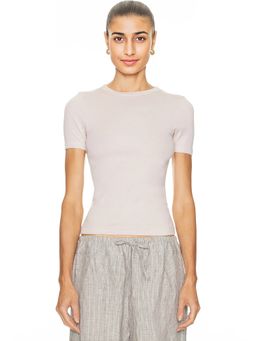 Enza Costa - Supima Cotton New Classic Short Sleeve Tee
