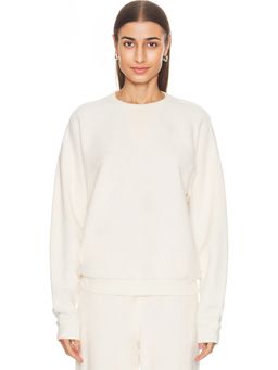 Eterne - Classic Reverse French Terry Crew Sweatshirt