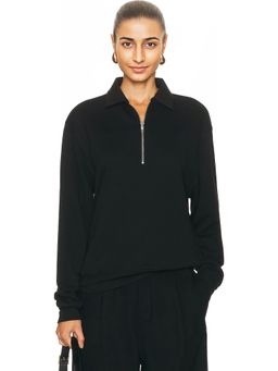 Eterne - Zip-up Polo Sweatshirt