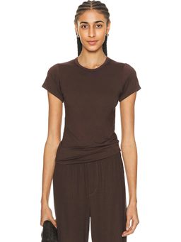 Eterne - Fitted Crewneck Short Sleeve T-Shirt