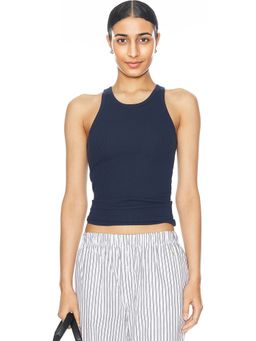 Eterne - High Neck Fitted Tank Top