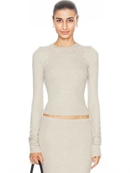 Eterne - Long Sleeve Fitted Top