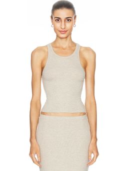 Eterne - High Neck Fitted Tank Top