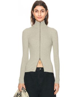 Fear of God ESSENTIALS - Soft Rib 2-Way Zip-Up Jacket
