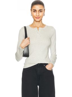 FLORE FLORE - Jess Long Sleeve Top in Grey