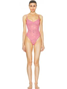 fleur du mal - Le Stretch Multifit Lace Bodysuit