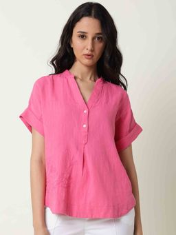 RAREISM - Rebecca Pink Top