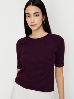 max - Women Ribbed T-Shirt