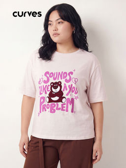 max - Women Lotso Pink T-Shirt