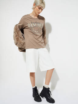 max - Alaya F X Urb_N Women Printed Relaxed Fit T-Shirt