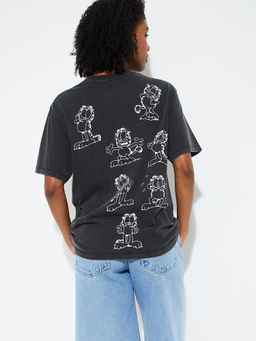 max - Urb_N Women Oversized Garfield T-Shirt