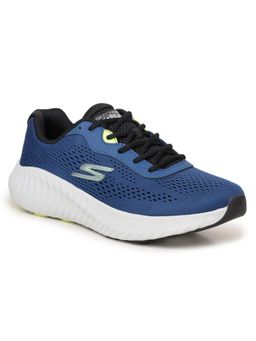 SKECHERS - GO RUN NOW - LIGHTDRIVE Navy Blue Running Shoes
