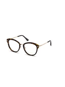 Tom Ford Eyewear - Women Brown Full Rim Eyeglass Frame - FT5508 52 052 (52)