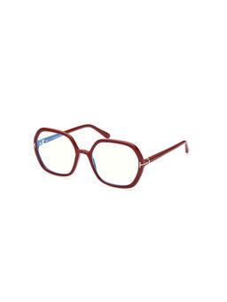 Tom Ford Eyewear - Women Brown Full Rim Eyeglass Frame - FT5814-B 55 066 (55)