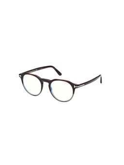 Tom Ford Eyewear - Men Brown Full Rim Eyeglass Frame - FT5833-B 49 056 (49)