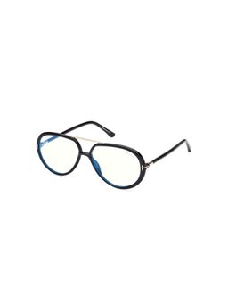 Tom Ford Eyewear - Men Black Full Rim Eyeglass Frame - FT5838-B 57 001 (57)