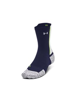 Under Armour - Unisex Dry Run Cushion Mid Crew Socks - Blue