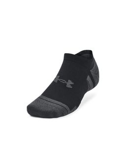 Under Armour - Unisex Performance Tech No Show Socks - Black (Pack of 3)