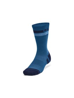 Under Armour - Unisex Performance Tech Novelty Crew Socks - Blue (Pack of 3)