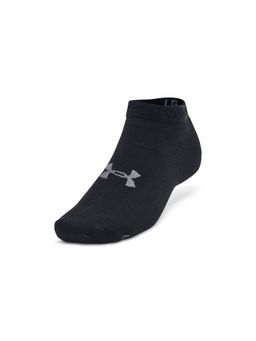 Under Armour - Unisex Essential Low Socks - Black (Pack of 3)